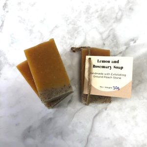 Lemon and Rosemary Soap Miniature