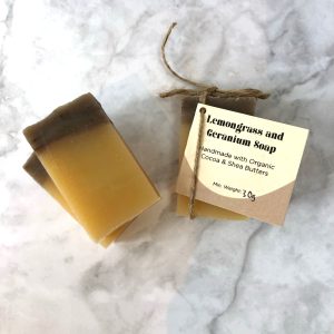 Lemongrass and Geranium Soap Miniature
