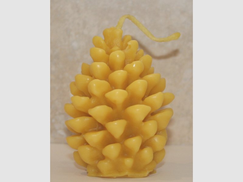 Pine Cone Candle