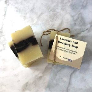 Lavender and Rosemary Soap Miniature