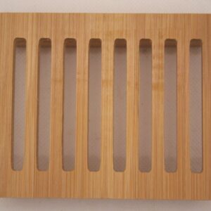 Wooden Rectangular Soap Dish
